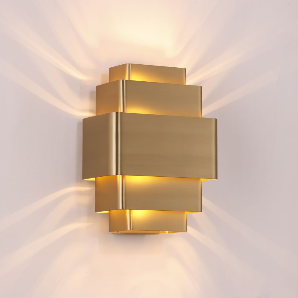 Artdelight Layers - Wandlamp - Dimbaar - G9 - Modern – Kies kleur