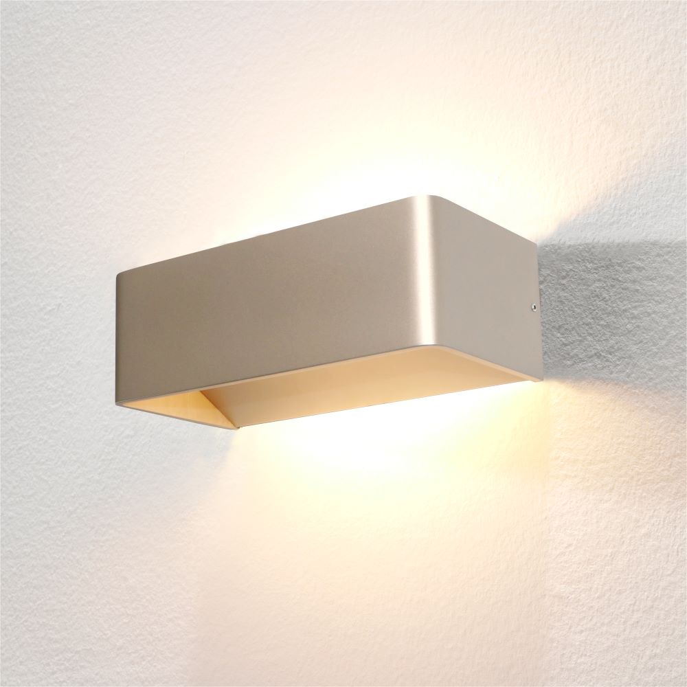 Artdelight Mainz - Wandlamp - LED Dimbaar - L20cm - 2x3W 2700K - Design – Kies kleur