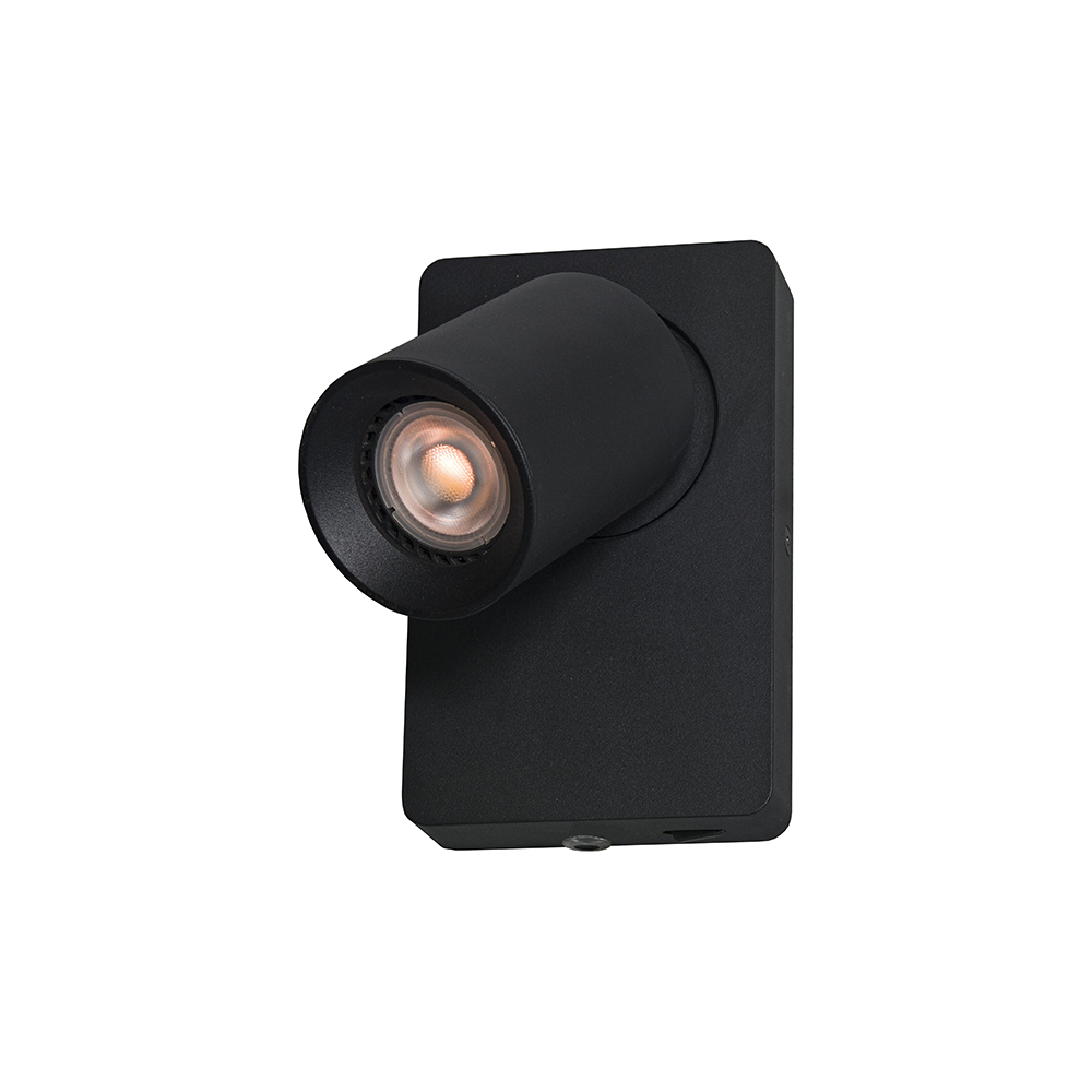 Artdelight Megano - Wandlamp - 1-lichts - GU10 - Met schakelaar - Modern – Kies kleur