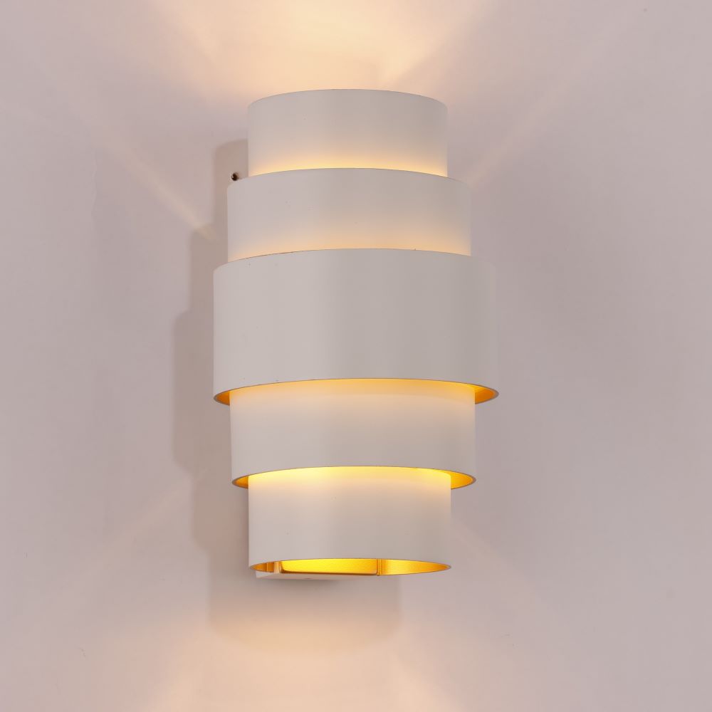 Artdelight Rolls - Wandlamp - Dimbaar - G9 - Modern – Kies kleur