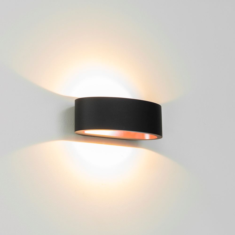 Artdelight Sharp - Wandlamp - LED Dimbaar - IP65 Binnen/Badkamer - 7,2W 2700K - Design – Kies kleur