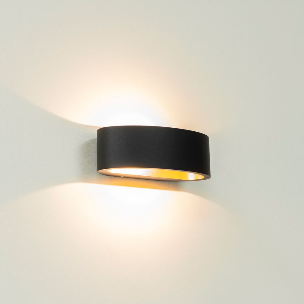 Artdelight Sharp - Wandlamp - LED Dimbaar - IP65 Binnen/Badkamer - 7,2W 2700K - Design – Kies kleur
