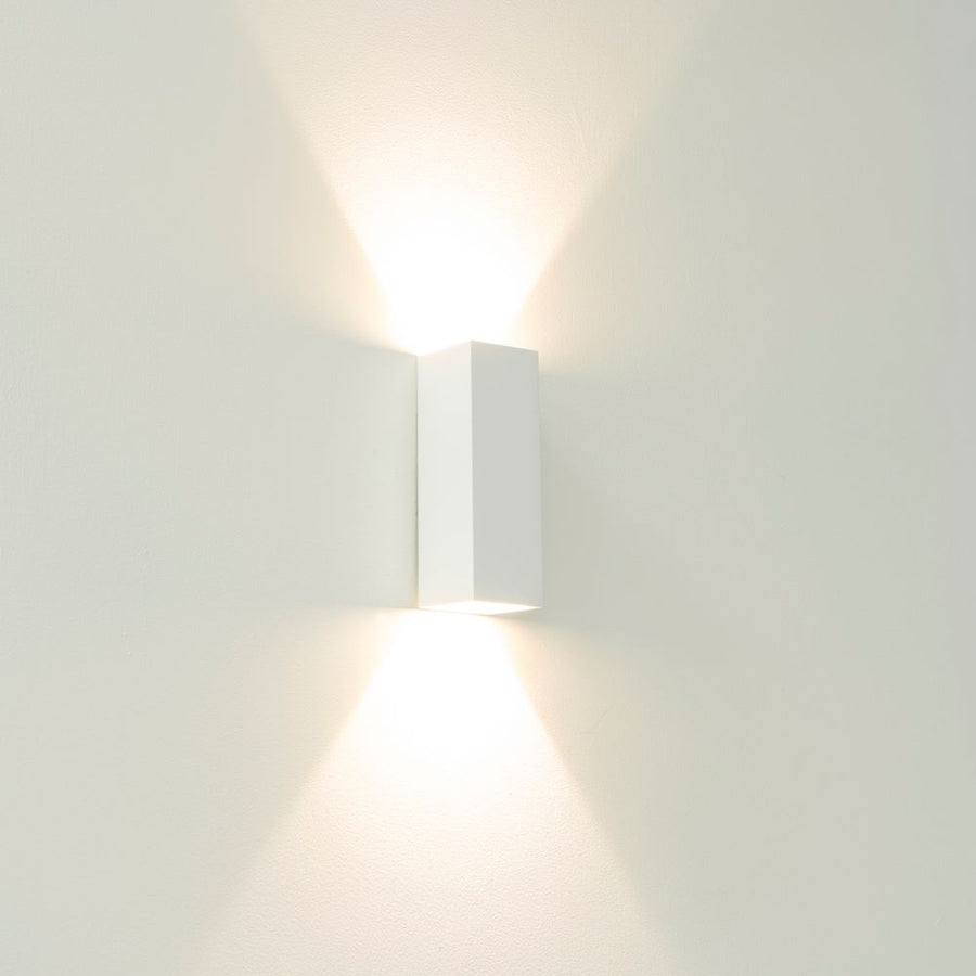 Artdelight Vegas 150 - Wandlamp - LED Dimbaar - IP65 Binnen/Badkamer/Buiten - 2x2,3W 2700K - Design – Kies kleur