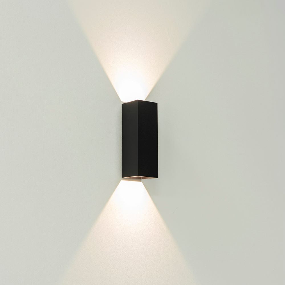 Artdelight Vegas 150 - Wandlamp - LED Dimbaar - IP65 Binnen/Badkamer/Buiten - 2x2,3W 2700K - Design – Kies kleur