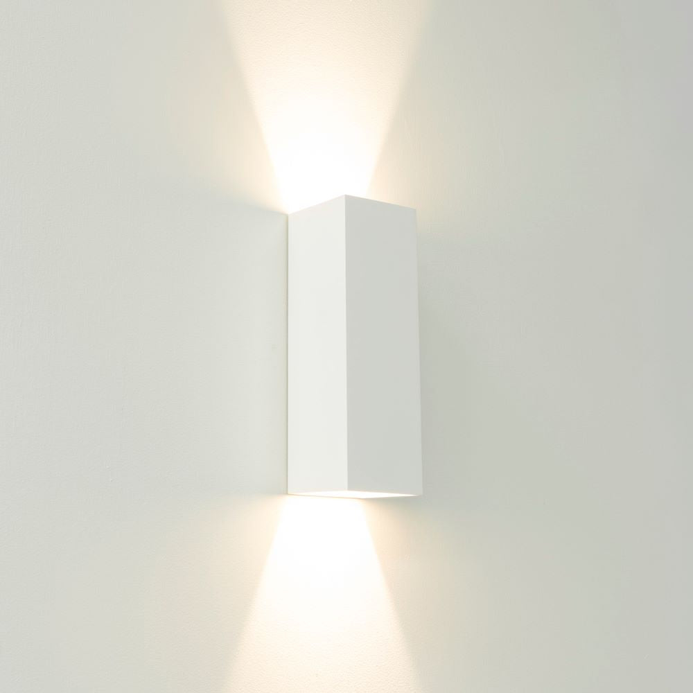 Artdelight Vegas 250 - Wandlamp - LED Dimbaar - IP65 Binnen/Badkamer/Buiten - 2x4W 2700K - Design – Kies kleur