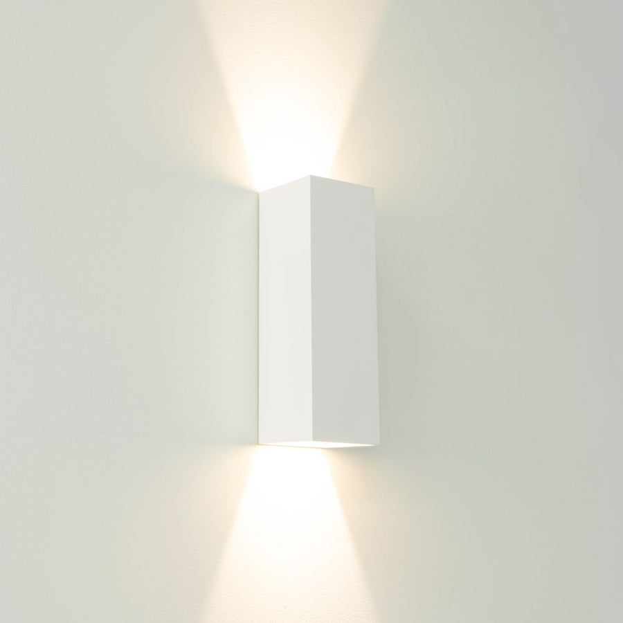 Artdelight Vegas 250 - Wandlamp - LED Dimbaar - IP65 Binnen/Badkamer/Buiten - 2x4W 2700K - Design – Kies kleur