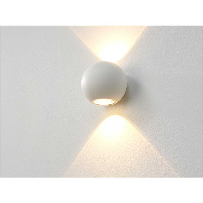 Artdelight Denver - Wandlamp - LED Dimbaar - IP54 Binnen/Badkamer/Buiten - 4,5W 2700K - Design – Kies kleur