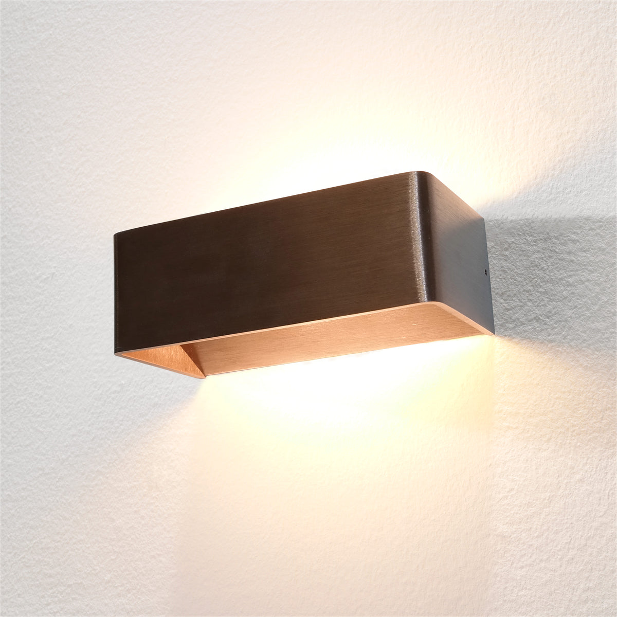 Artdelight Mainz - Wandlamp - LED Dimbaar - L20cm - 2x3W 2700K - Design – Kies kleur