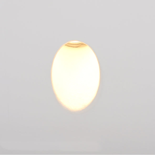 Artdelight Vivas - Trapverlichting/Wandlamp inbouw - LED - 2W 2700K - Modern - Wit