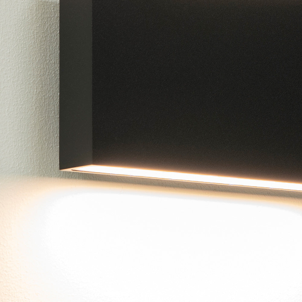 Artdelight Box 1 - Wandlamp - LED Dimbaar - IP65 Binnen/Badkamer/Buiten - 6,5W 2700K - Design - Antraciet