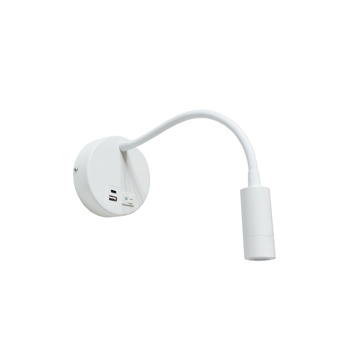 Artdelight Flex - Bedlamp/Wandlamp - LED - 3W 3000K - USB-A + USB-C - Modern – Kies kleur