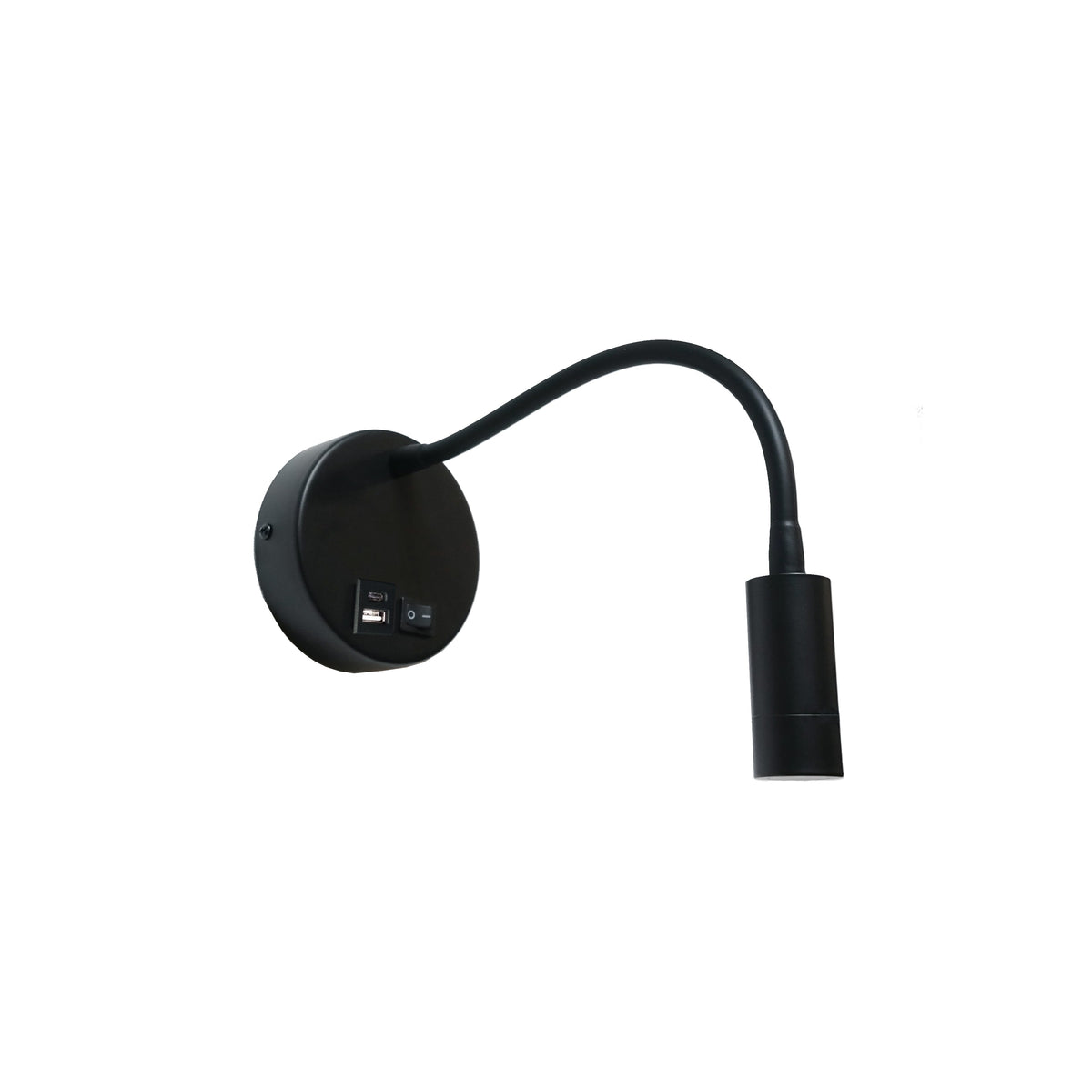 Artdelight Flex - Bedlamp/Wandlamp - LED - 3W 3000K - USB-A + USB-C - Modern – Kies kleur