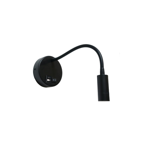 Artdelight Flex - Bedlamp/Wandlamp - LED - 3W 3000K - USB-A + USB-C - Modern – Kies kleur