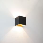 Artdelight Gymm wandlamp Zwart/Goud - extra productfoto