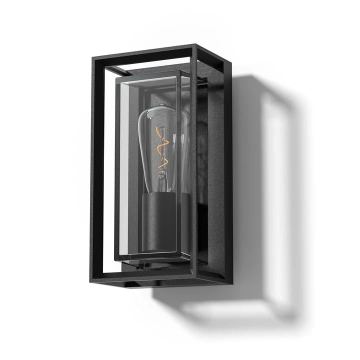 Artdelight Leeds 25 -  buiten - Dimbaar - IP65 - E27 - Design - Zwart