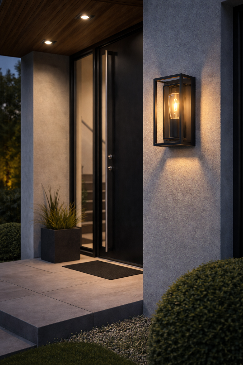 Artdelight Leeds 25 -  buiten - Dimbaar - IP65 - E27 - Design - Zwart