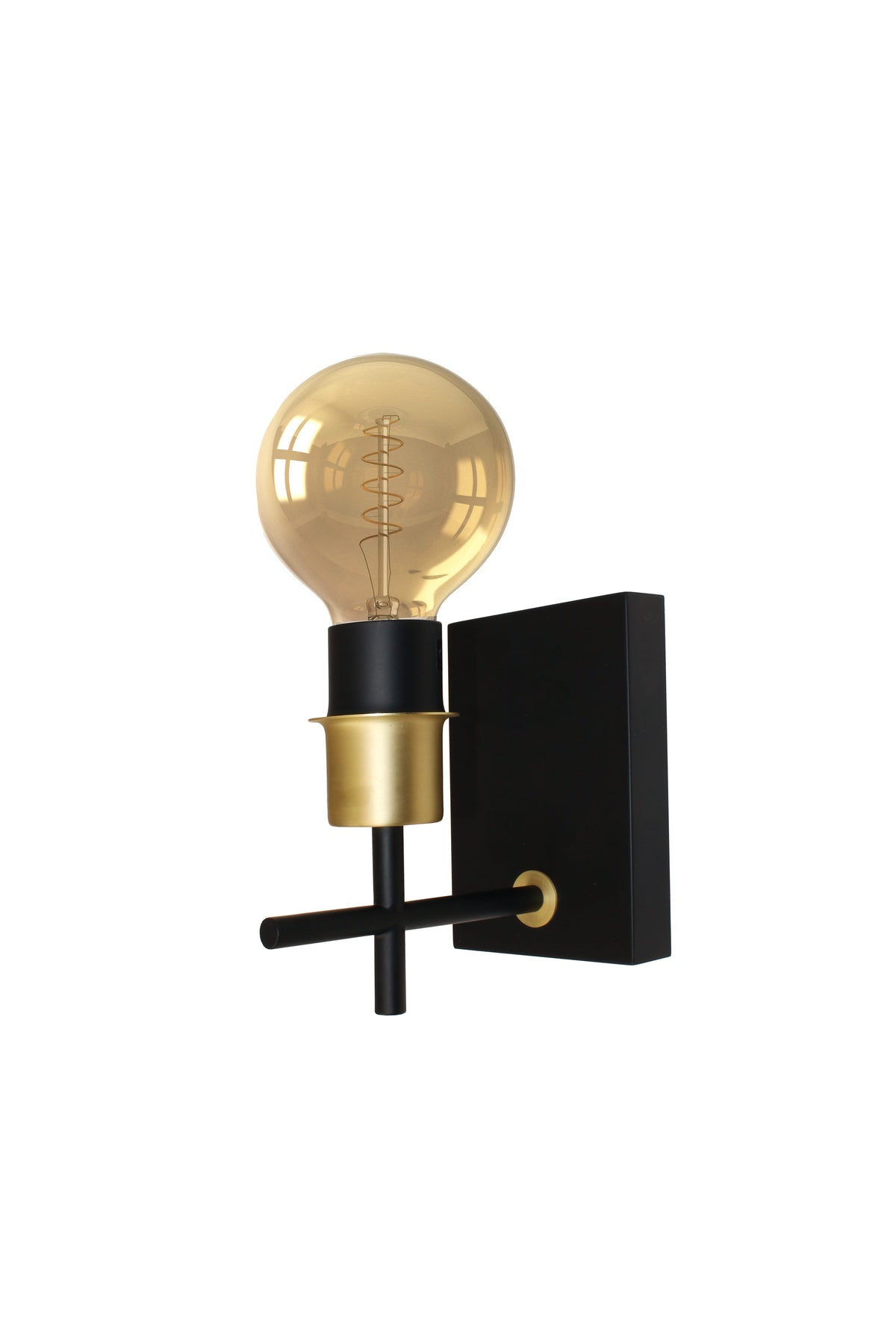 Artdelight Mokka - Wandlamp - Dimbaar - E27 - Modern - Antraciet