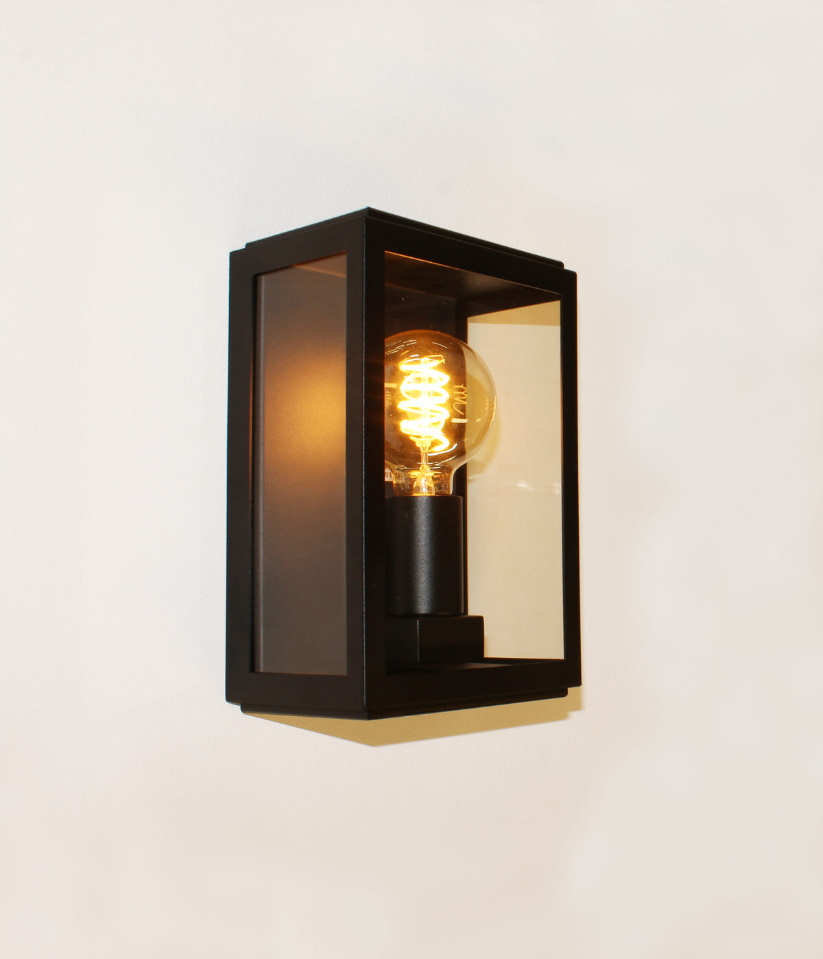 Artdelight Rowin - Wandlamp buiten - Dimbaar - IP44 - H25cm - E27 - Modern - Antraciet
