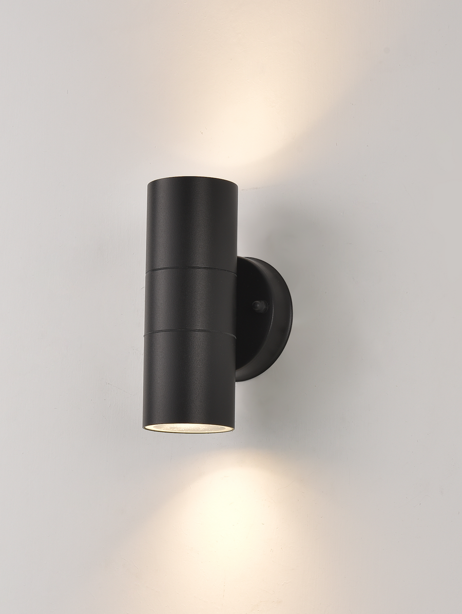 Artdelight Shane - Wandlamp buiten - Dimbaar - IP44 - GU10 - Modern - Antraciet