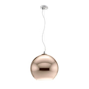 BEAU MONDE 25 hanglamp koperglas 230V LED E27 15W