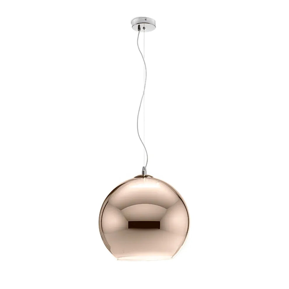 BEAU MONDE 25 hanglamp koperglas 230V LED E27 15W