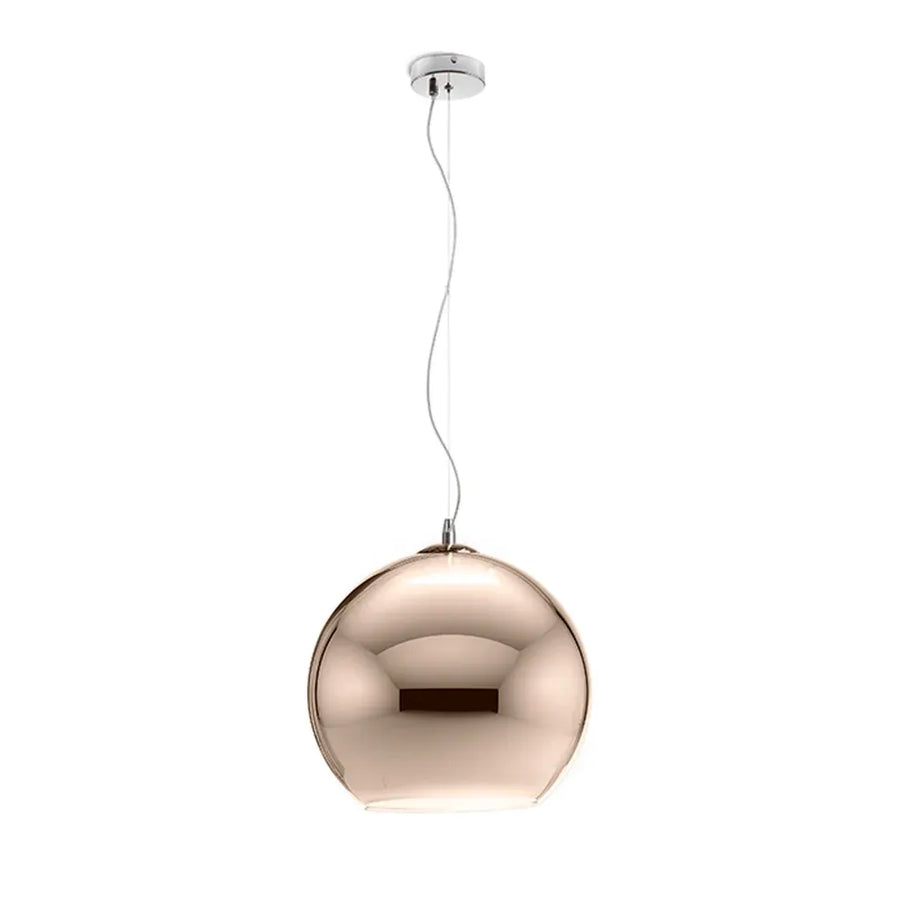 BEAU MONDE 25 hanglamp koperglas 230V LED E27 15W