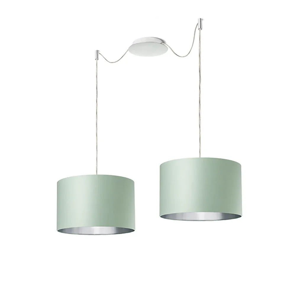 Hanglamp Kombix 2 Chroom – Moderne eyecatcher met speels design