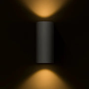 Buitenlamp Zack II – moderne wandlamp in antraciet voor stijlvolle buitenverlichting  (IP54)