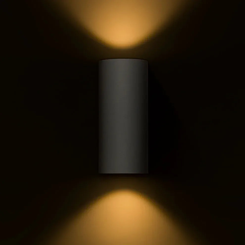 Buitenlamp Zack II – moderne wandlamp in antraciet voor stijlvolle buitenverlichting  (IP54)