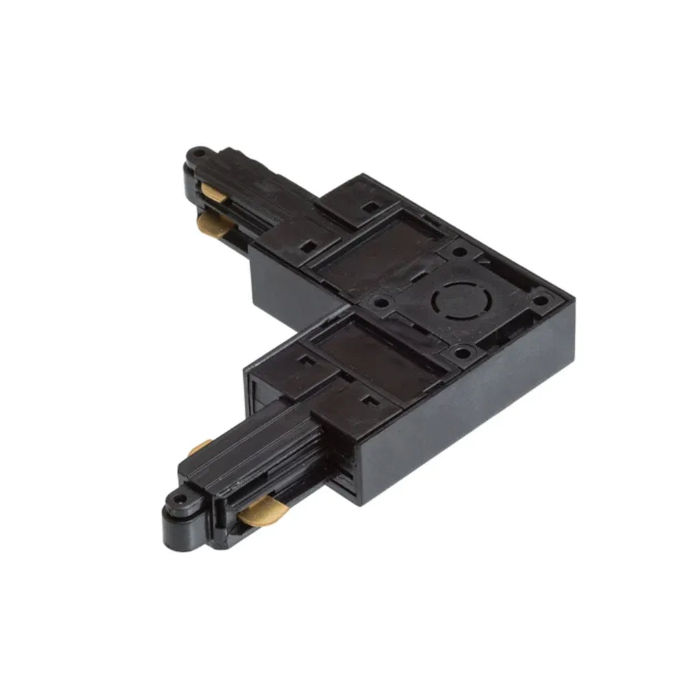 1F L koppelstuk (in) zwart 230V