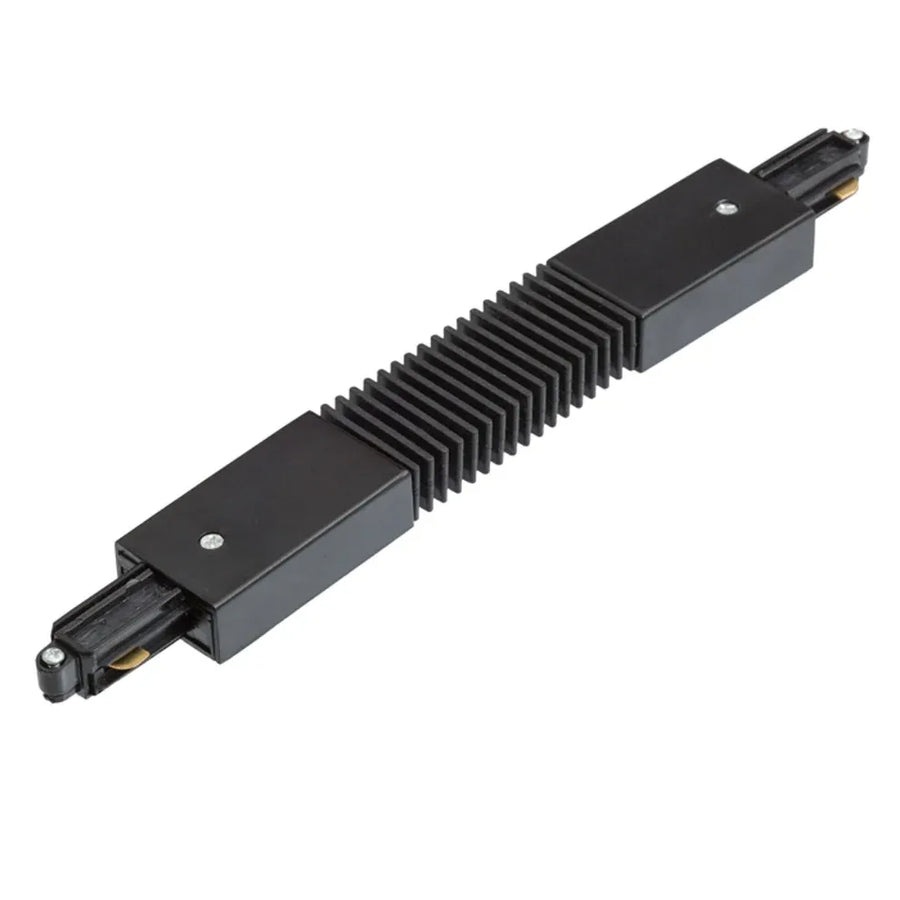 1F flexibel koppelstuk zwart 230V