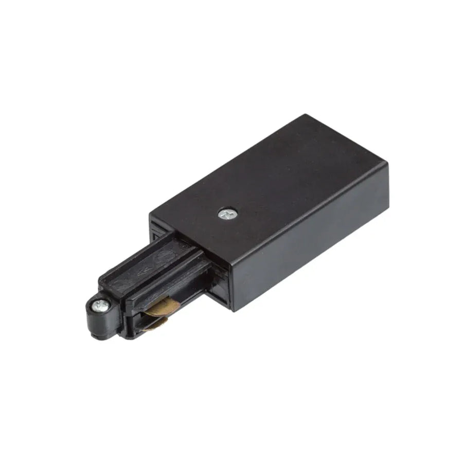 1F stroomvoorziening (links) zwart 230V