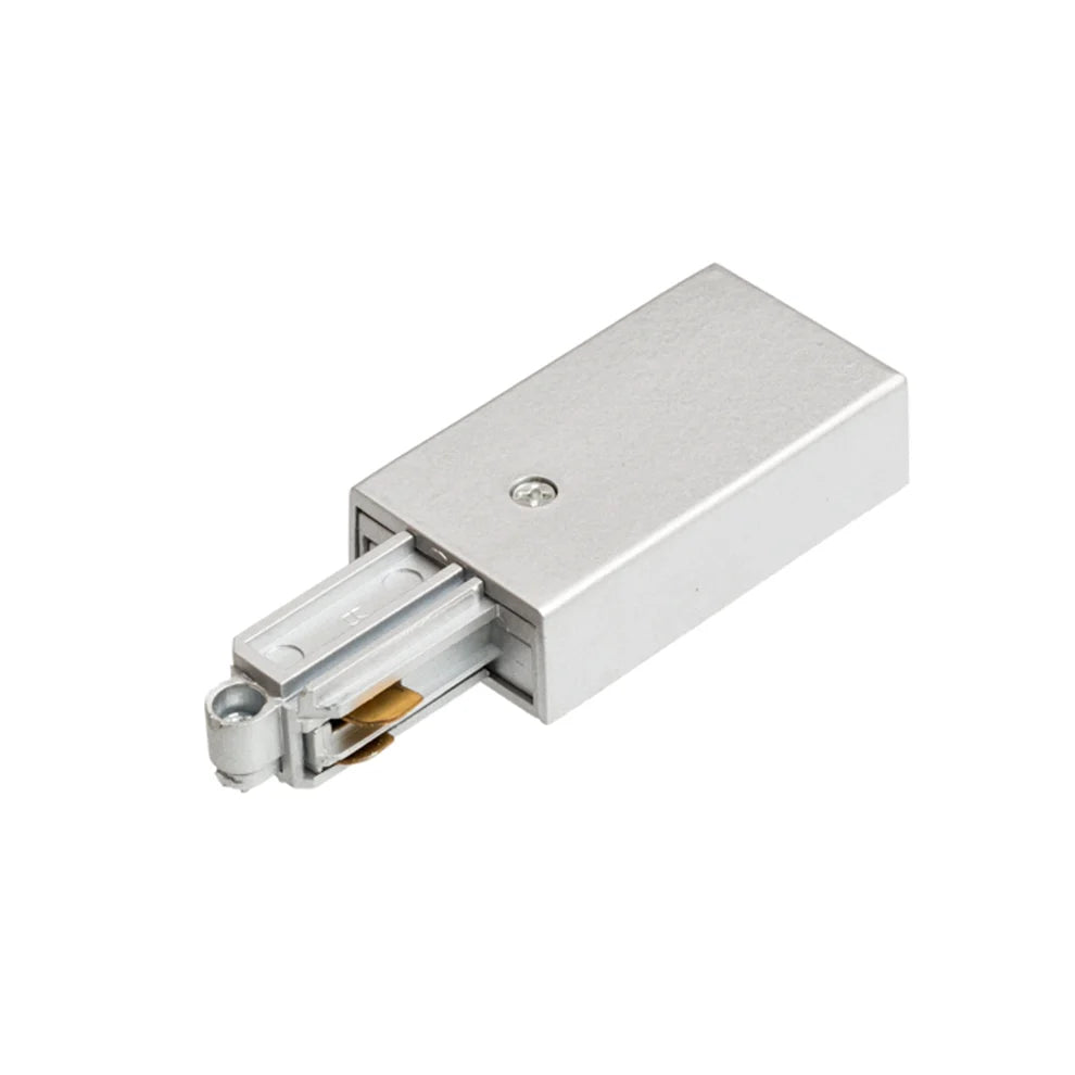 Koppelstuk 1F stroomvoorziening (links)- Zwart - Wit - Zilver van Rendl Light Studio