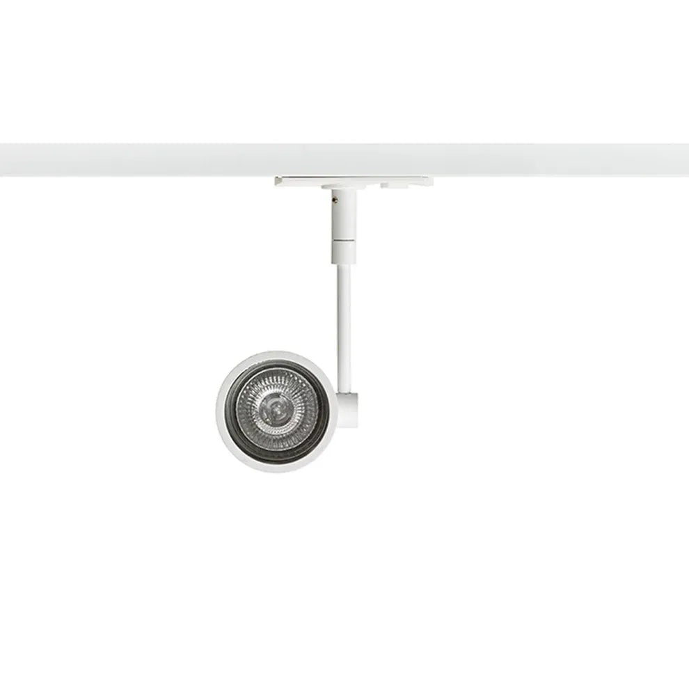 BEEBA I Witte 1-fase railspot – modern, richtbaar en tijdloos