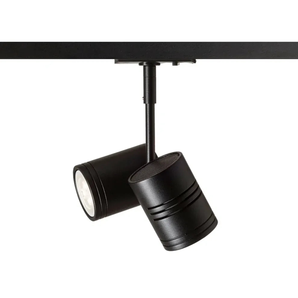 Beeba Dubbele 1-fase railspot zwart – flexibel en modern