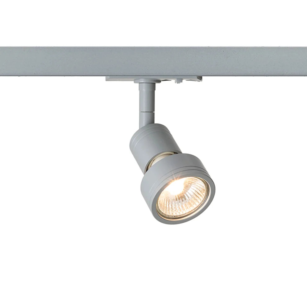 PURINA voor 1f. stroomrail zilvergrijs 230V LED GU10 8W van Rendl Light Studio