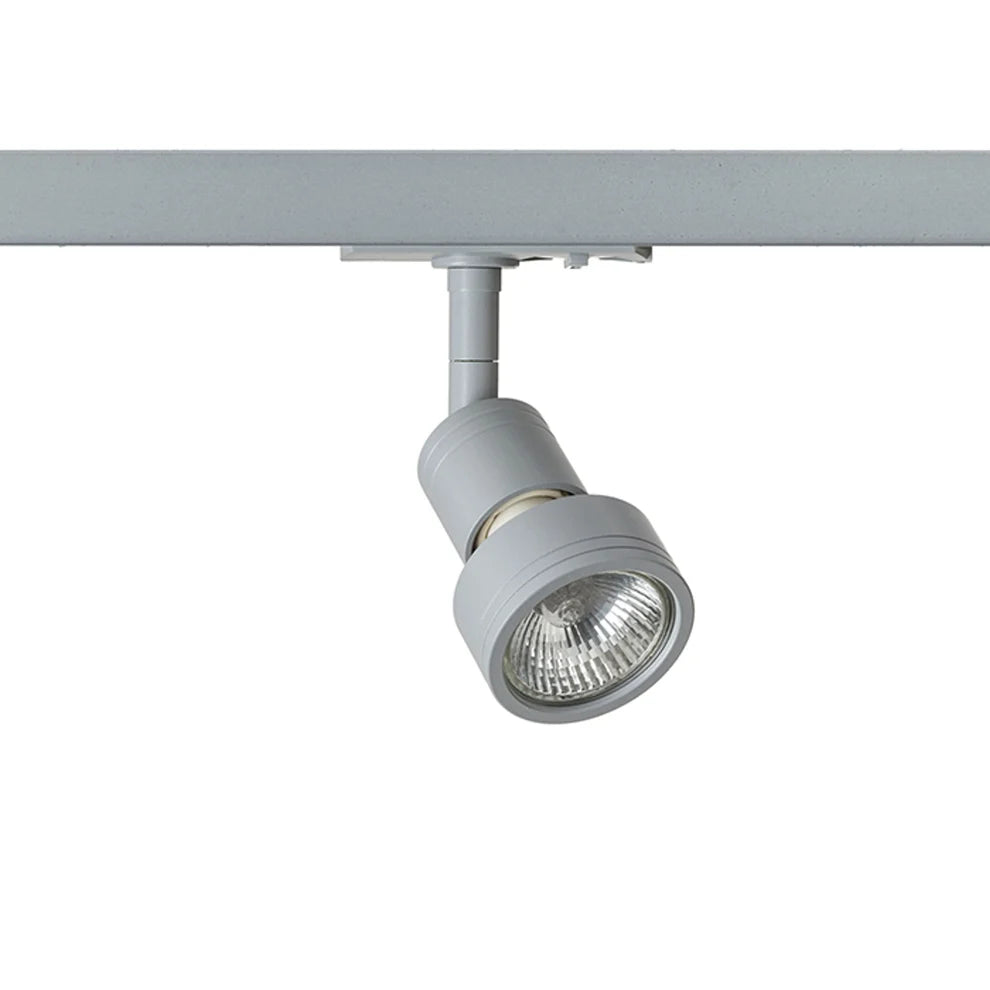 PURINA voor 1f. stroomrail zilvergrijs 230V LED GU10 8W van Rendl Light Studio