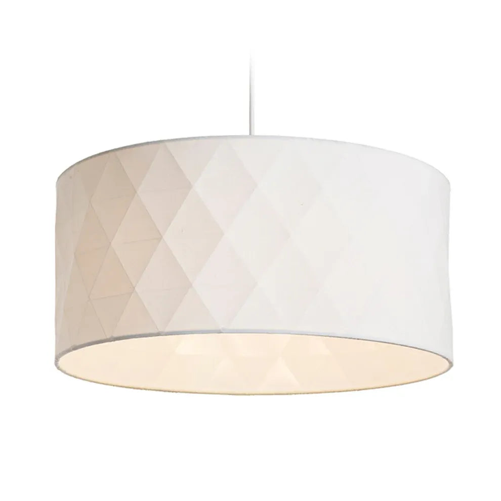 Lampenkap Jakaranda Wit – Tijdloze elegantie met zachte lichtspreiding