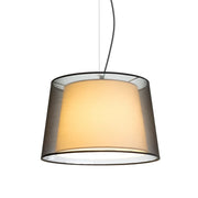 ESPLANADE hanglamp transparant zwart/wit chroom van Rendl Light Studio