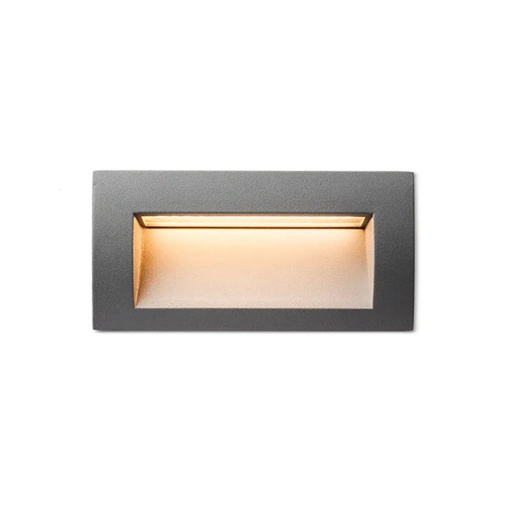 Buitenlamp – moderne inbouw wandlamp voor subtiele en veilige verlichting IP65 3000K