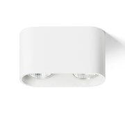 MANTOVA II plafondlamp - Mat Zwart - Wit van Rendl Light Studio