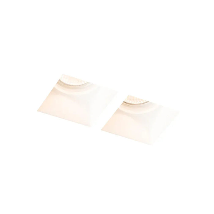 QUO SQ II dubbele inbouwspot gips