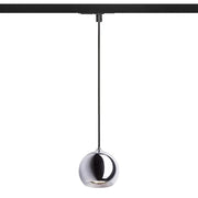 DESTY 1-fase rail lamp smoke glas van Rendl Light Studio