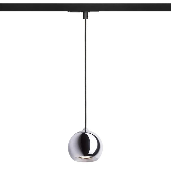 DESTY 1-fase rail lamp smoke glas