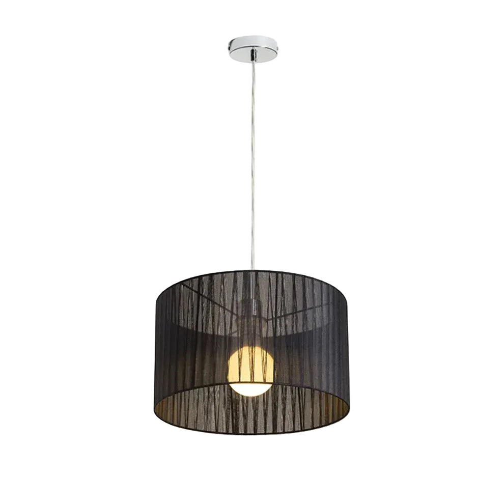 GLAMOUR 35/20 hanglamp zwart 230V LED E27 15W van Rendl Light Studio
