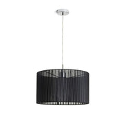 GLAMOUR 35/20 hanglamp zwart 230V LED E27 15W