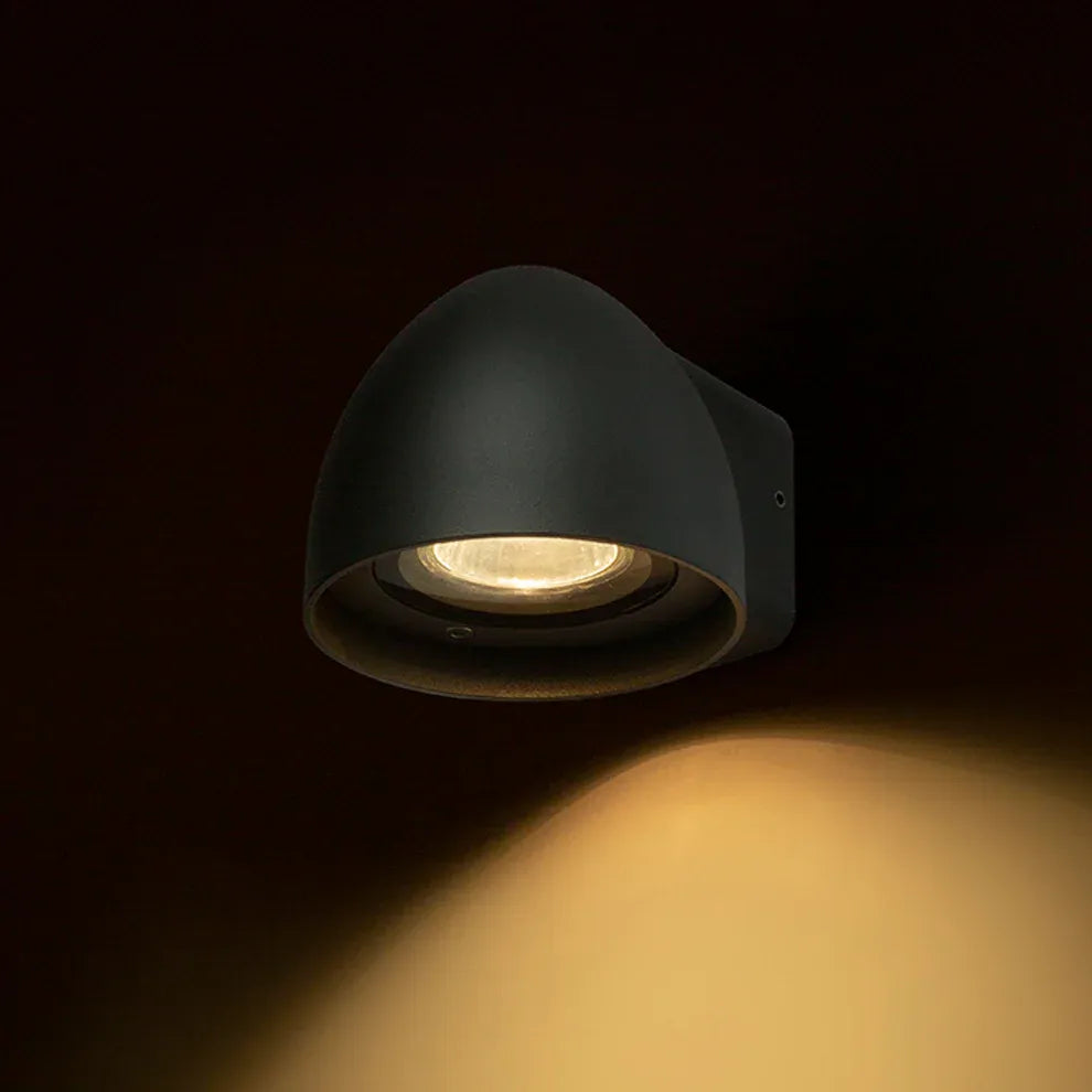 Buitenlamp Bourbon – moderne wandlamp met stijlvol downlight effect IP54