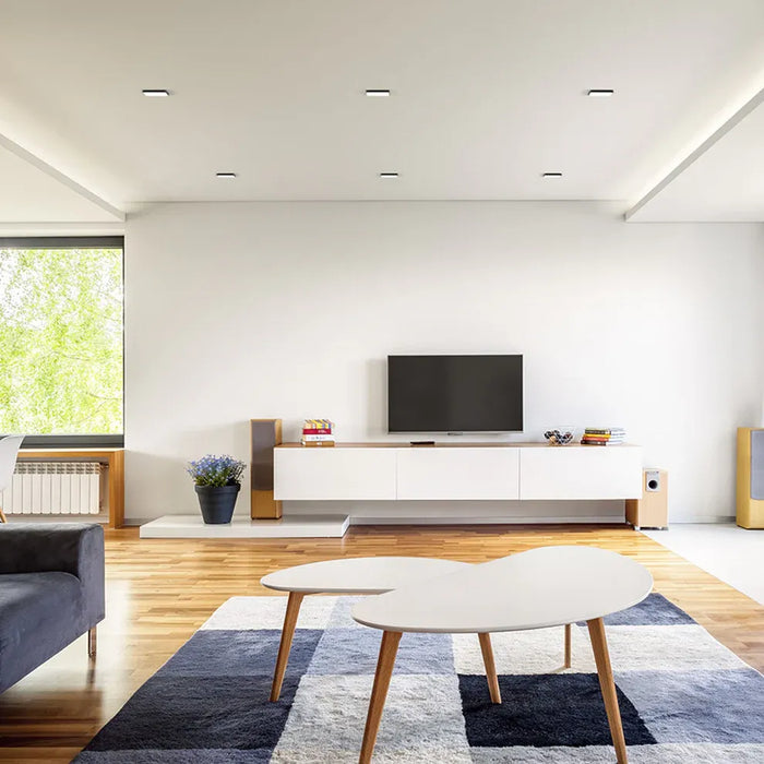 Bjork SQ 9 inbouw ledlamp  zwart
