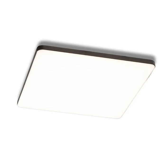 Inbouwlamp Bjork Zwart – Moderne LED Plafondlamp Vierkan