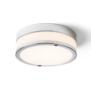 CIRA LED 23 plafondlamp Opaalglas/Zwart IP44 van Rendl Light Studio